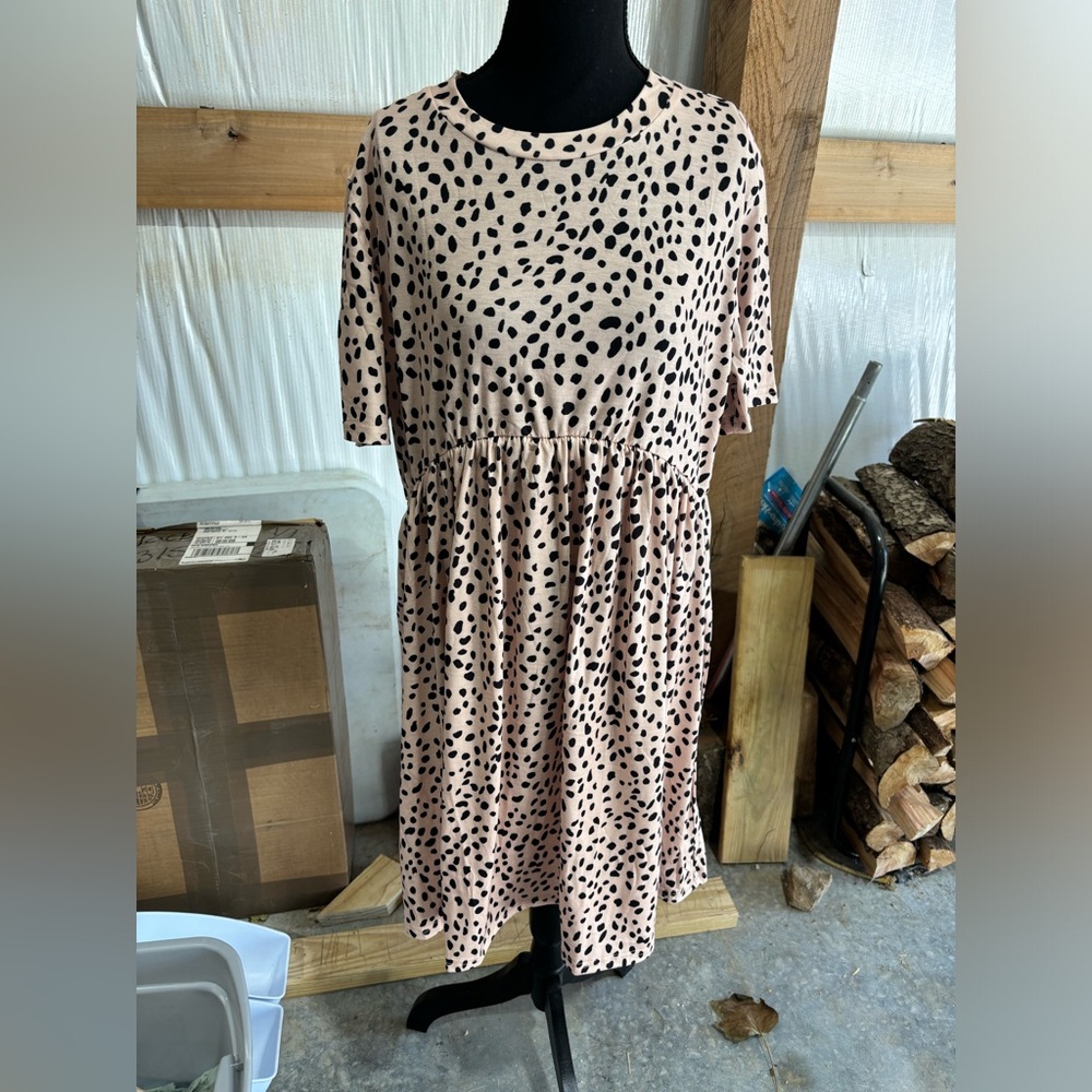 Animal Print Dress